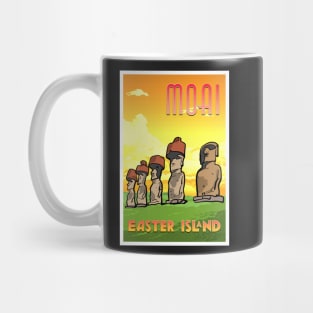 Moai Statues Of Easter Island Mug